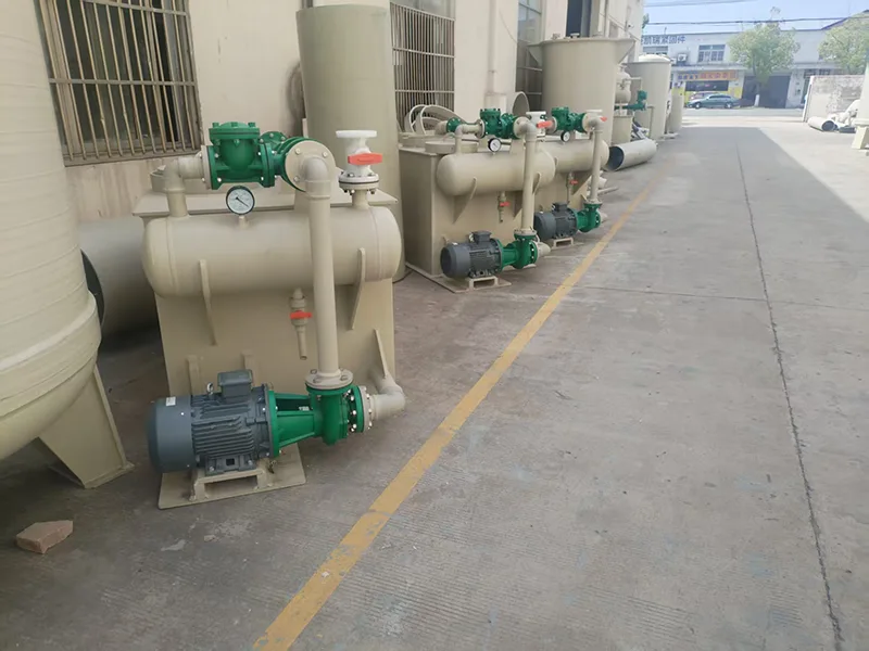 Máy hút chân không bằng tia nước Polypropylen