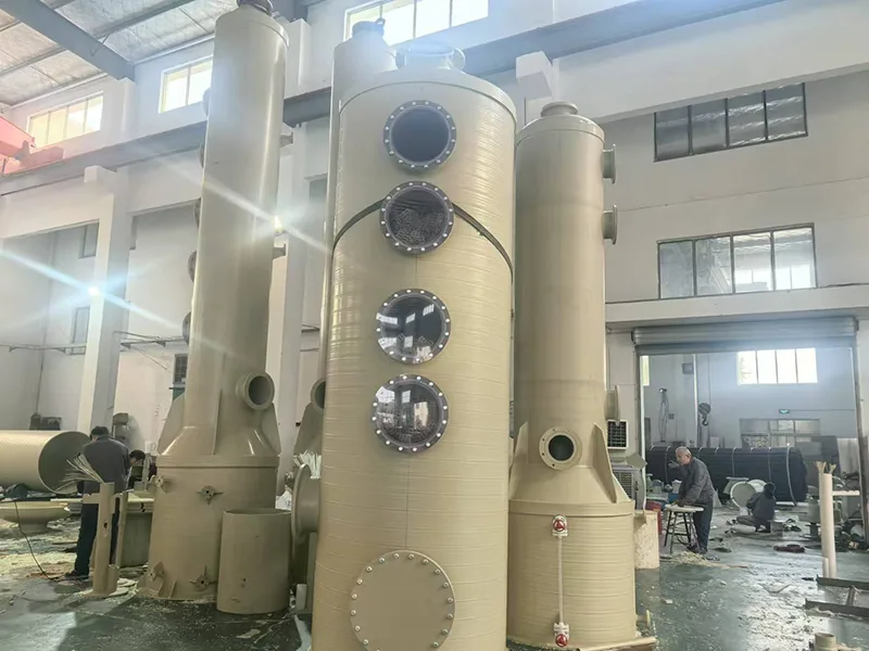 Tháp hấp thụ khí thải PPH